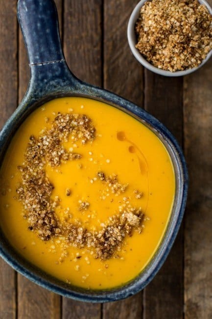 Sesame Kabocha Squash Soup