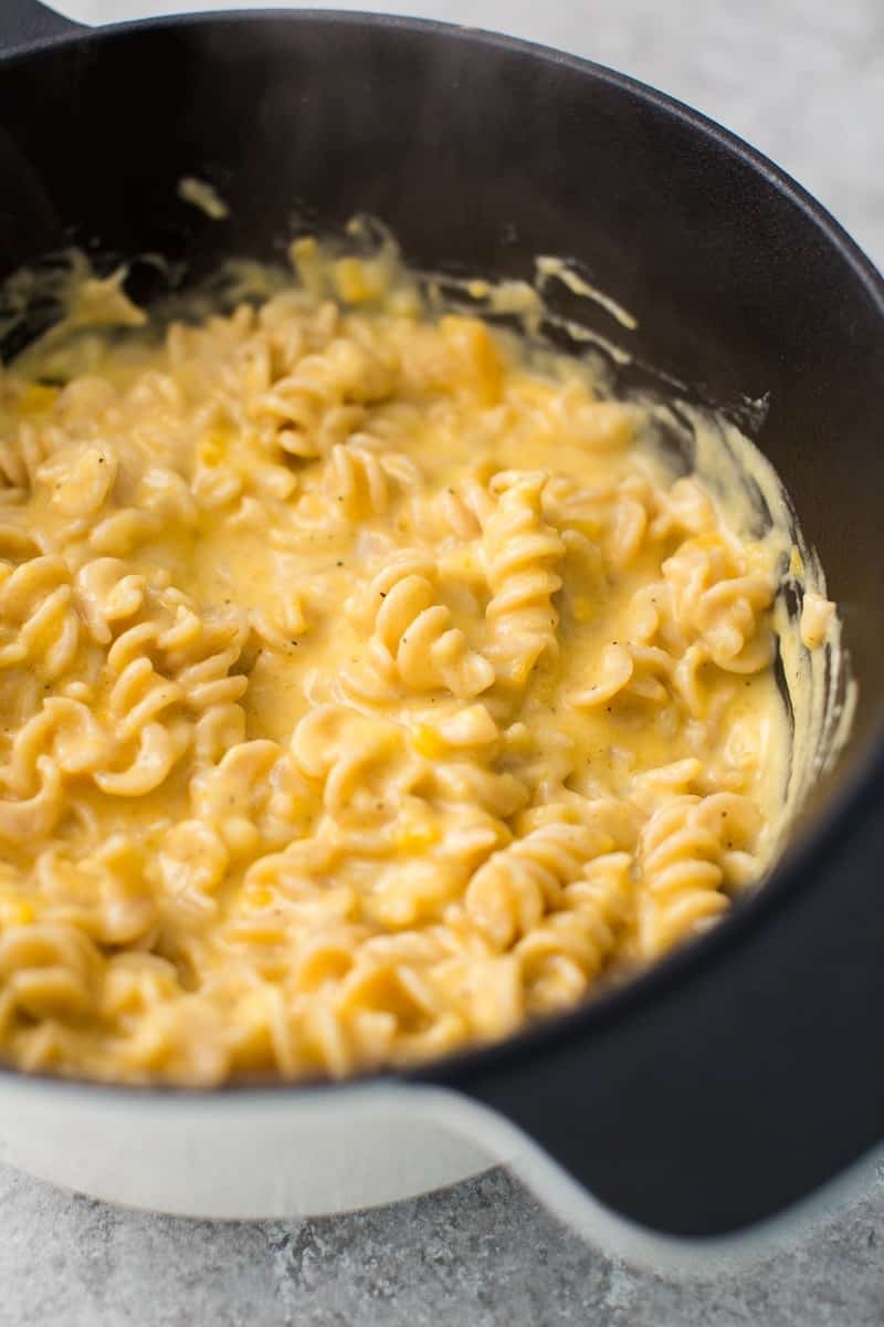 Stove Top Butternut Squash Mac and Cheese