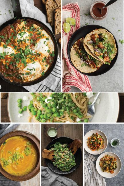 30 Minute Vegetarian Dinners | @naturallyella