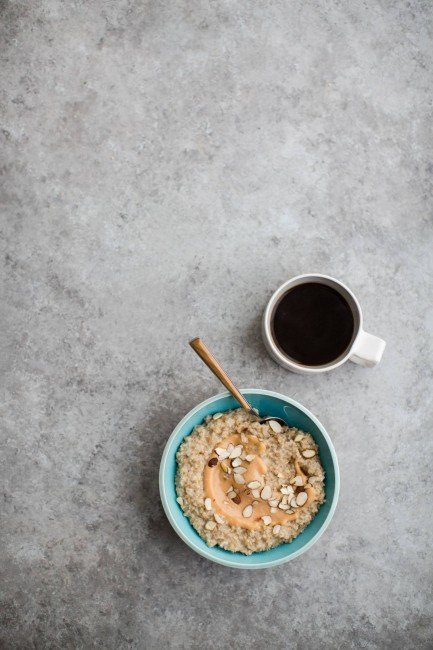 Steel Cut Oats with Citrus Curd