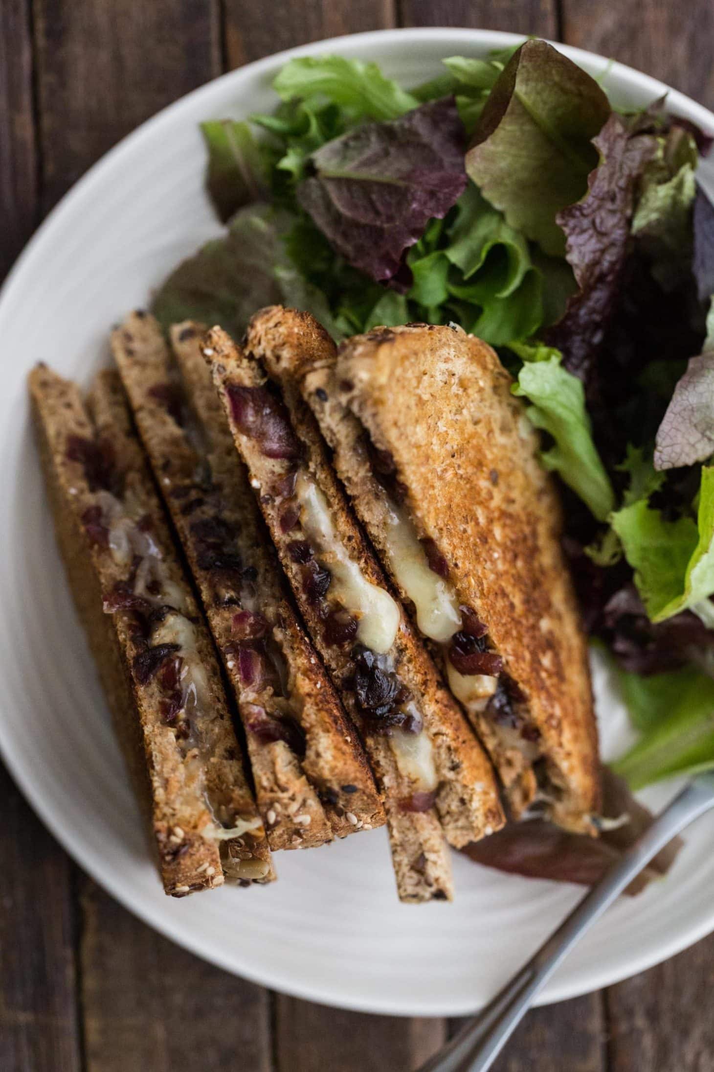 Grilled Cheese with Balsamic Onions