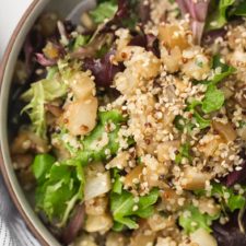Sesame Roasted Turnip Salad with Quinoa-image