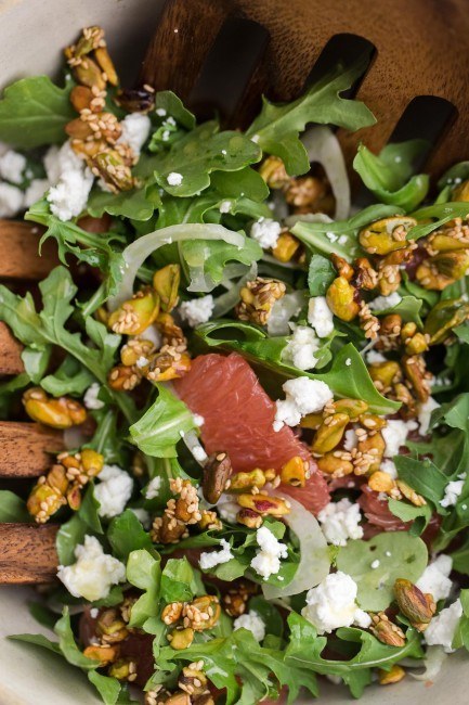 Grapefruit Salad with Sesame Pistachios