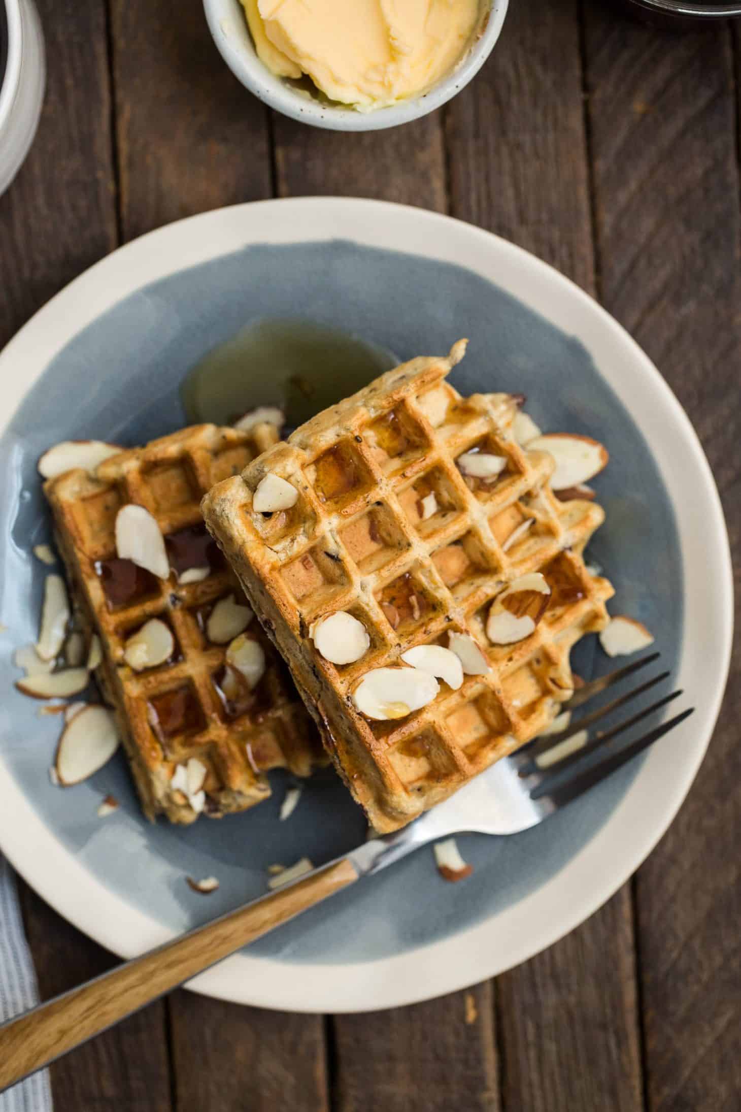 Carrot Waffles from the Love and Lemons Cookbook