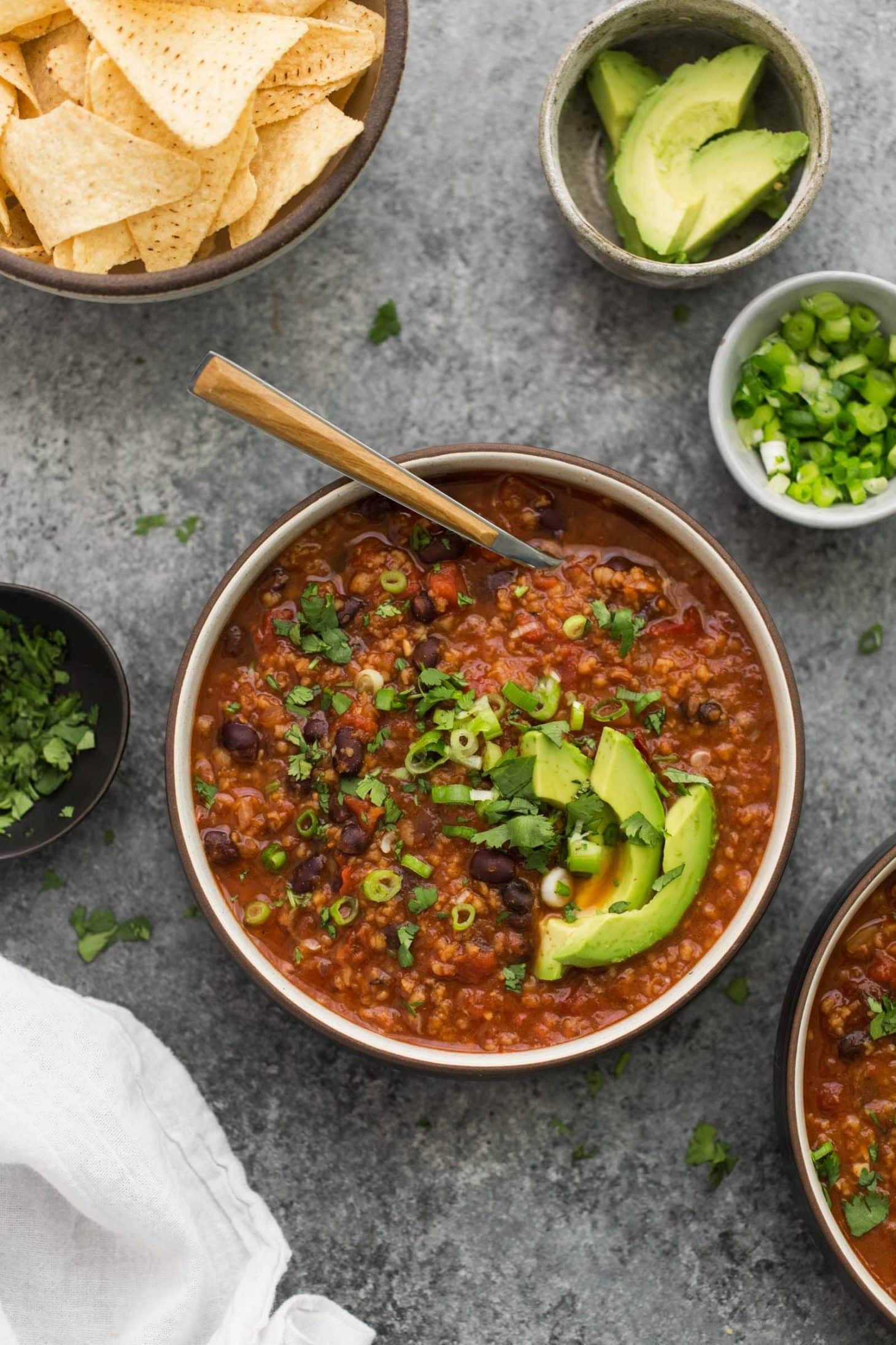 Chipotle Black Bean Chili | @naturallyella