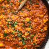 White Beans in Spicy Tomato Sauce