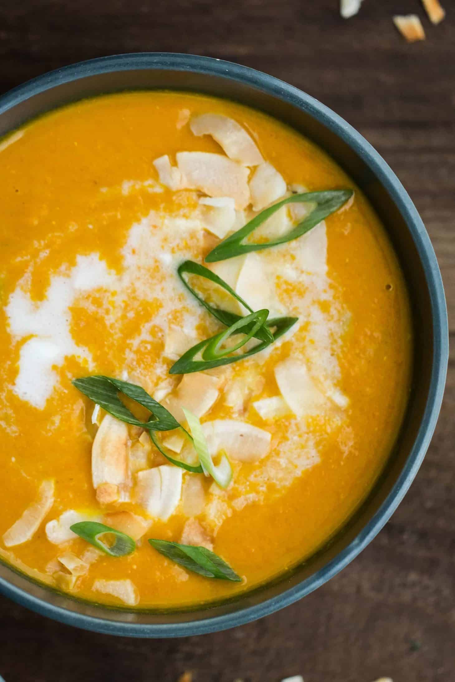 Curried Carrot Soup | @naturallyella