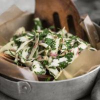Shaved Parsnip Salad with Parsley