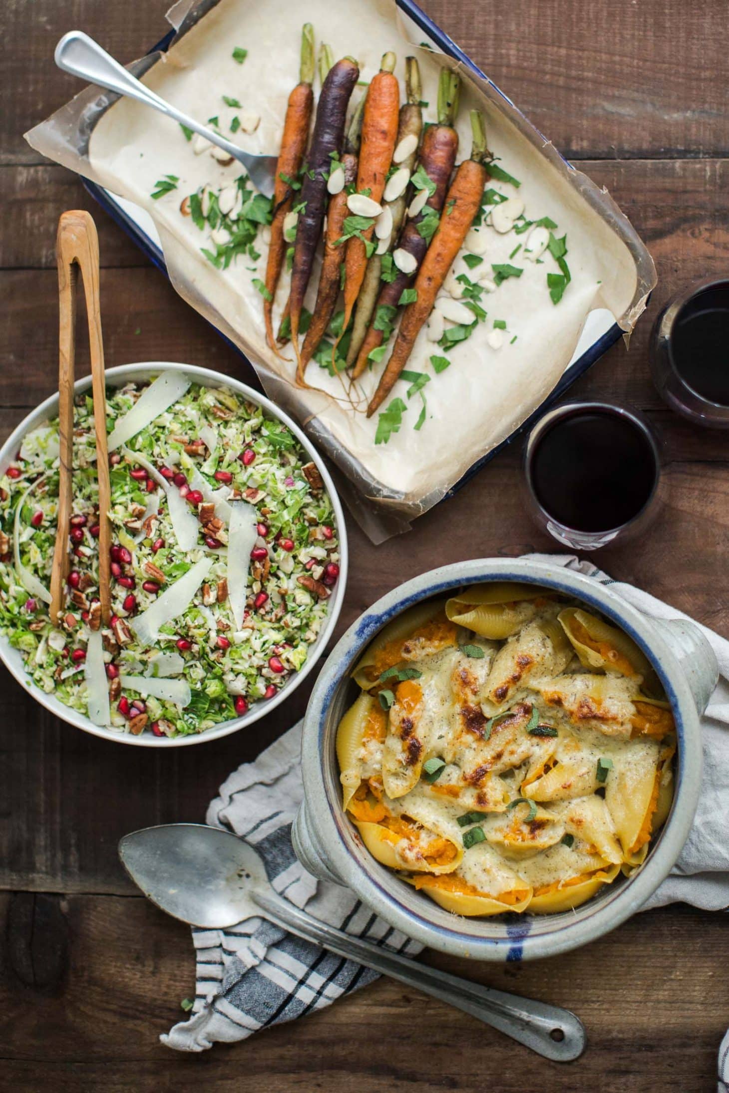 Vegetarian Holiday Meal | @naturallyella