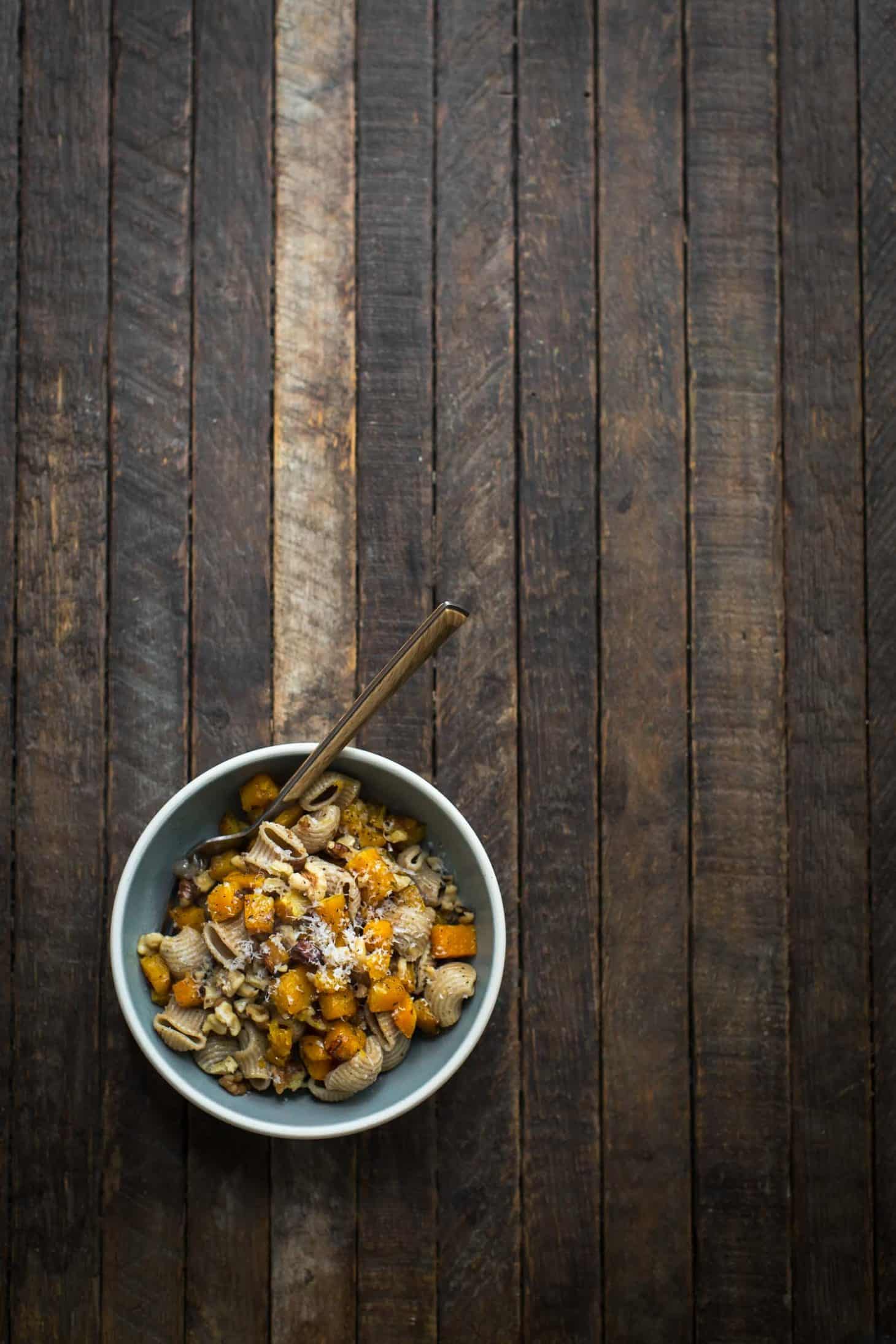 Butter Butternut Squash Pasta | Naturally Ella