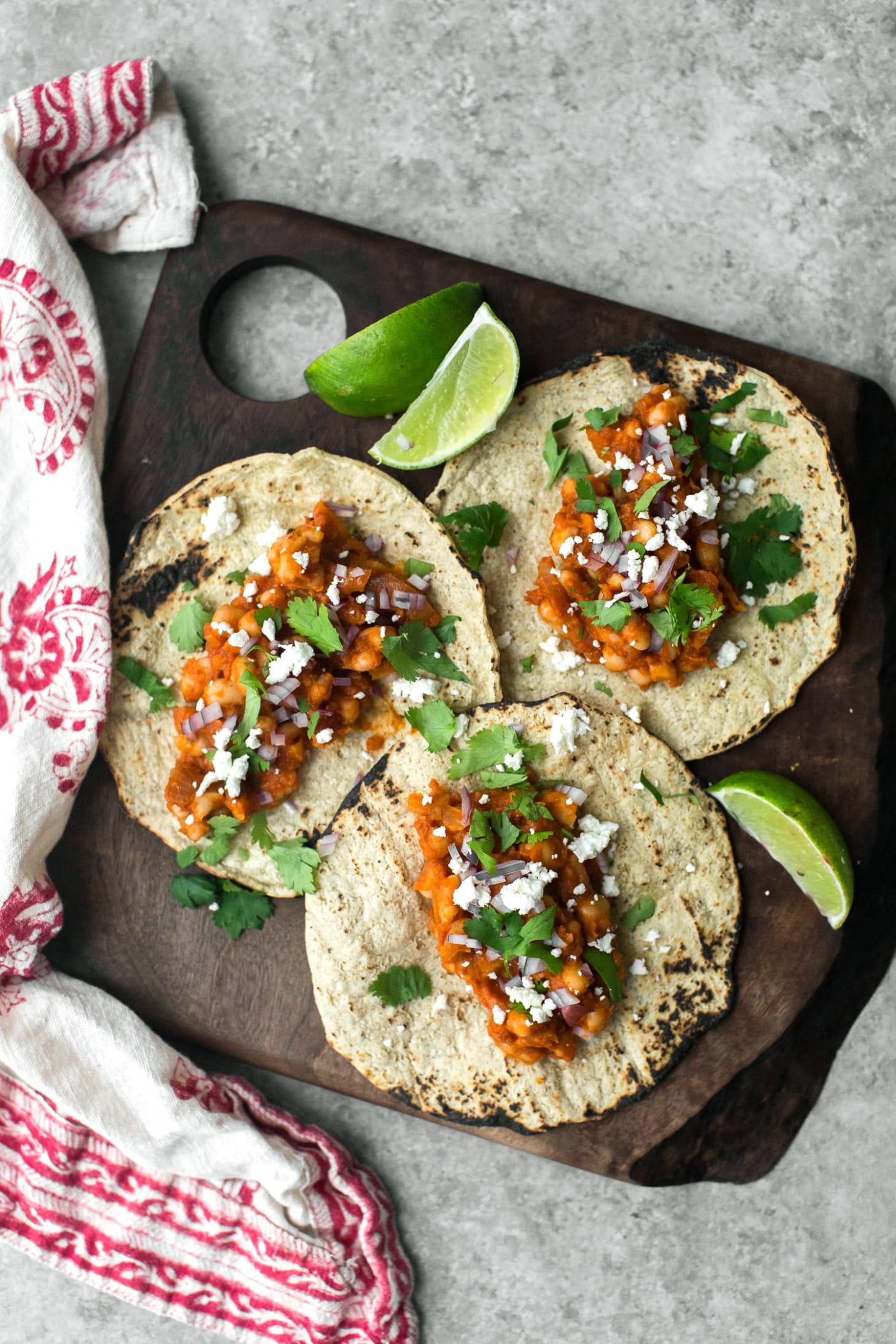 Chipotle White Bean Tacos