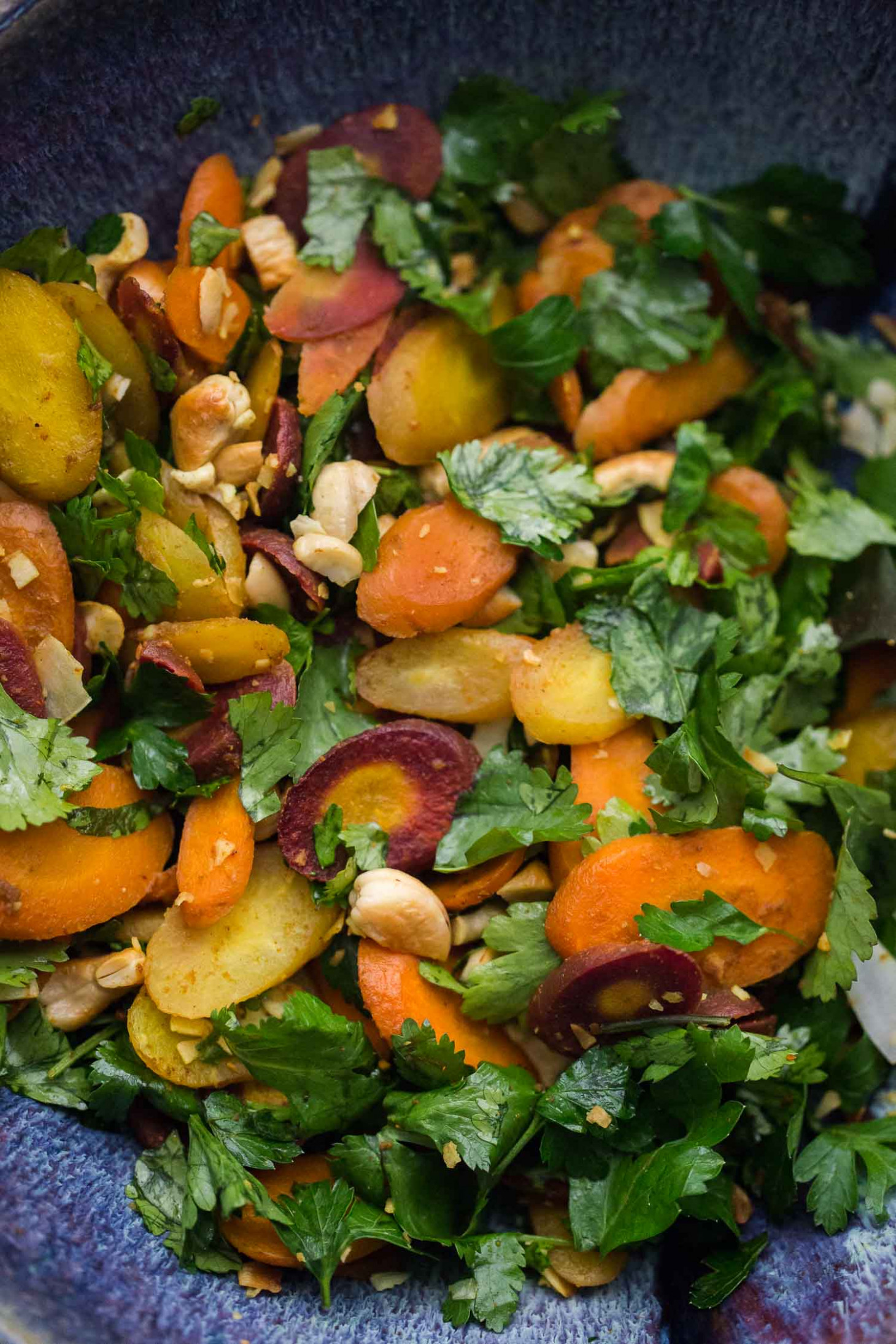 Curried Carrot Cashew Salad