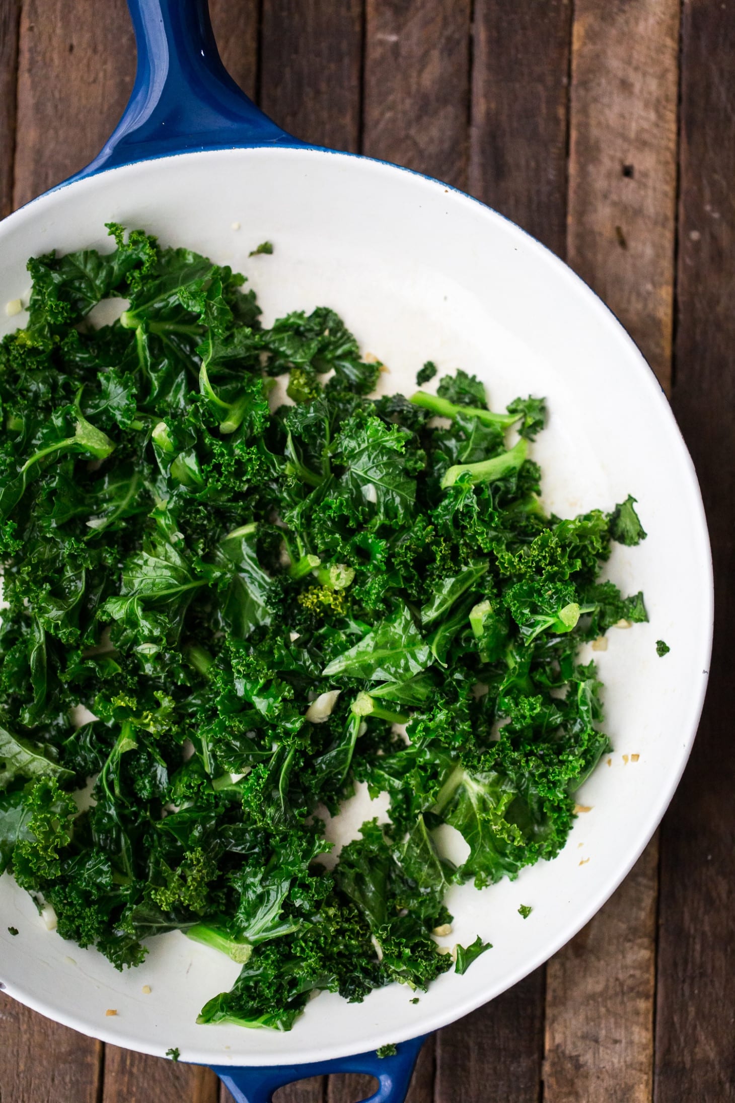 Garlicky Greens, Component Cooking