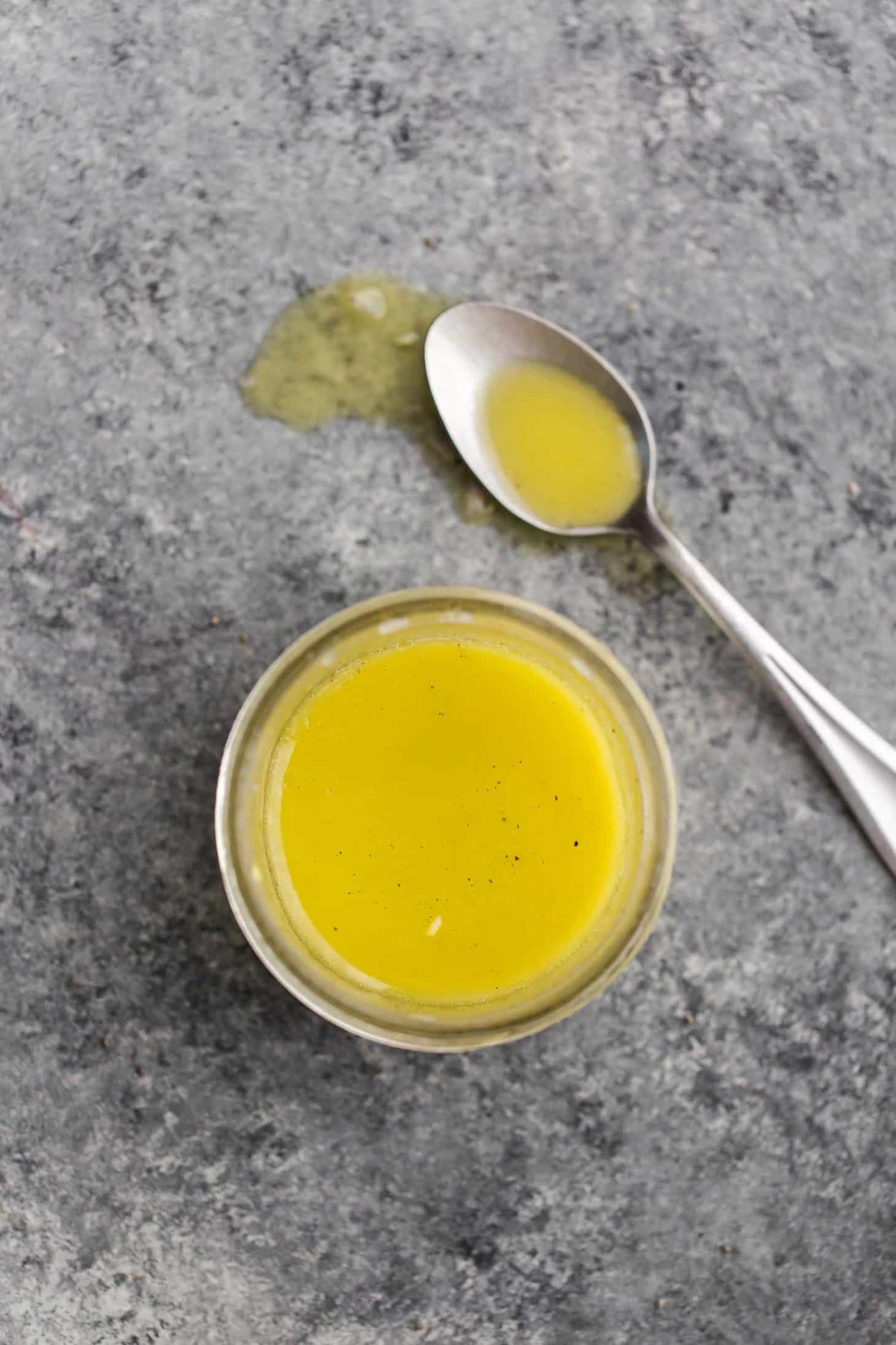 lemon and olive oil dressing