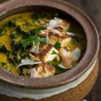Carrot Curry with Kale and Paneer | Naturally Ella