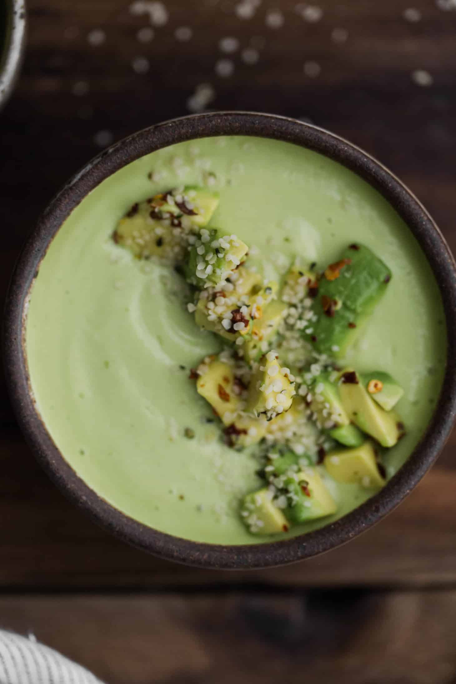 Chilled deals cucumber soup