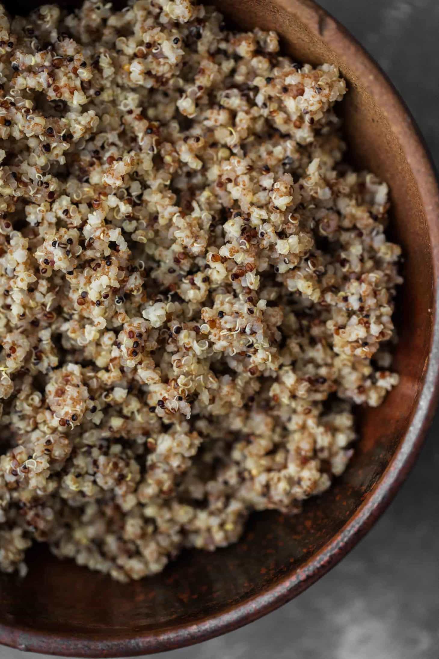 Multi-grain Pilaf with Quinoa, Millet, and Teff | Cooking Component | Naturally Ella