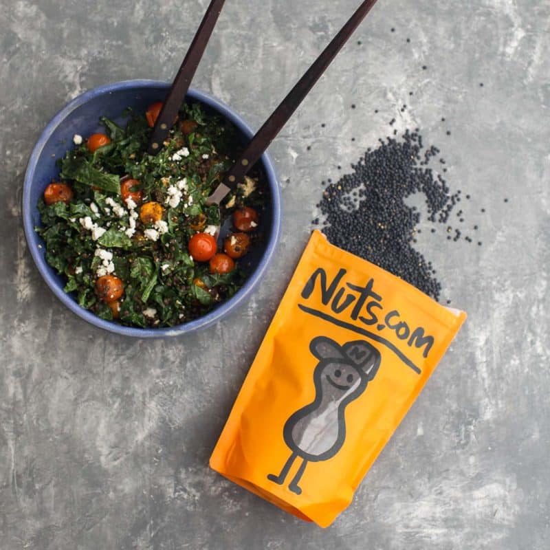 nuts.com black lentils | Naturally Ella