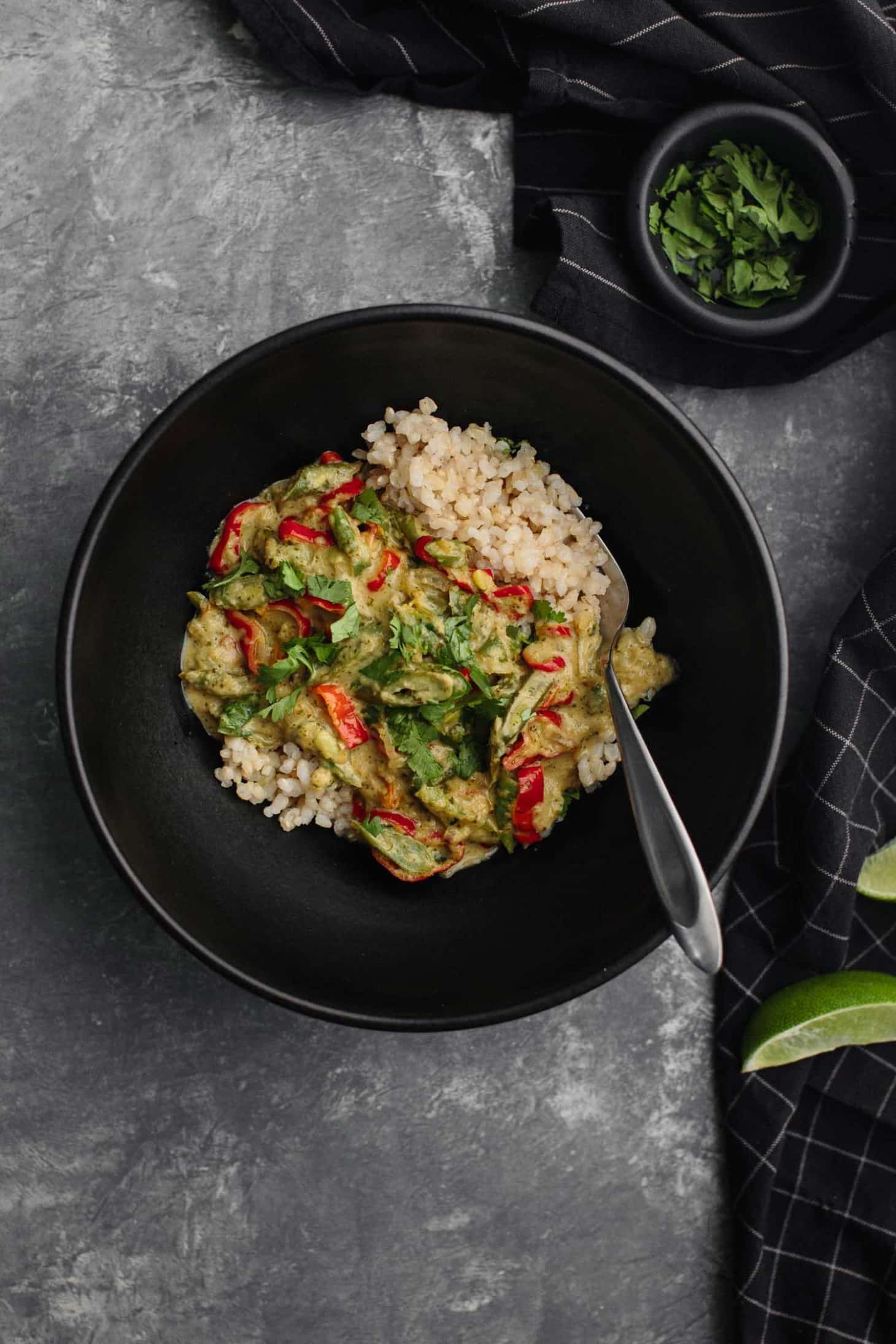 Thai green curry store deliciously ella