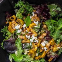 Spiced Summer Squash Salad with Chickpeas