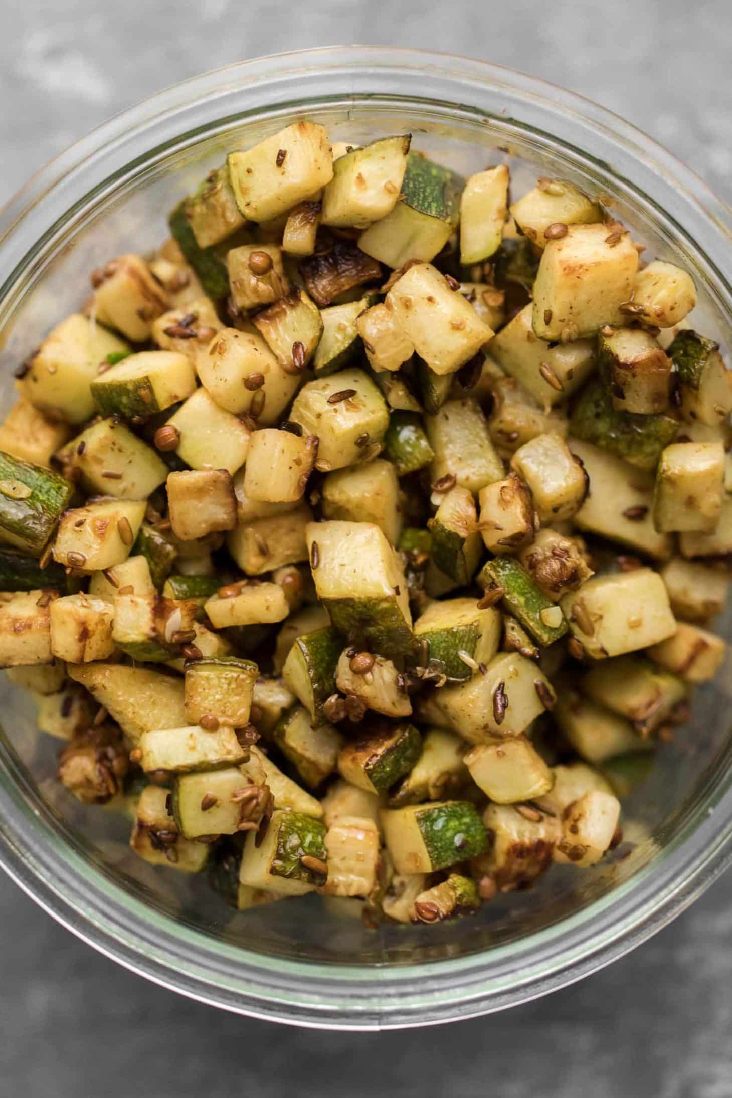 Spiced Zucchini | Cooking Component