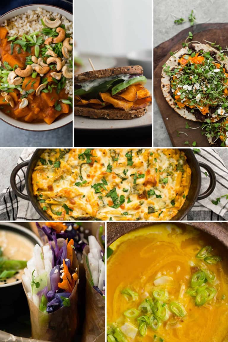 21 Vegetarian Sweet Potato Recipes | Naturally Ella