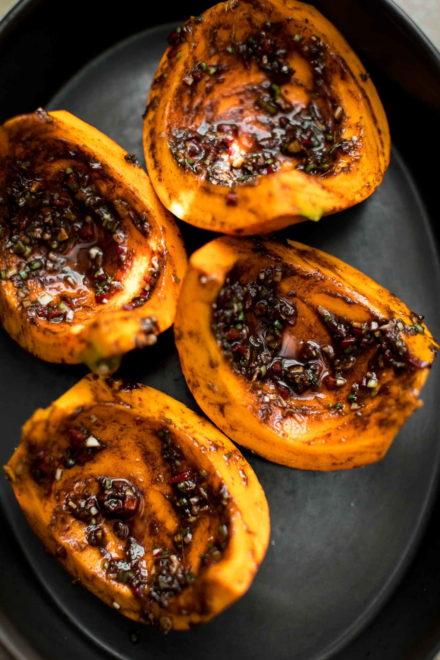 Jerk Roasted Kuri Squash | Naturally Ella