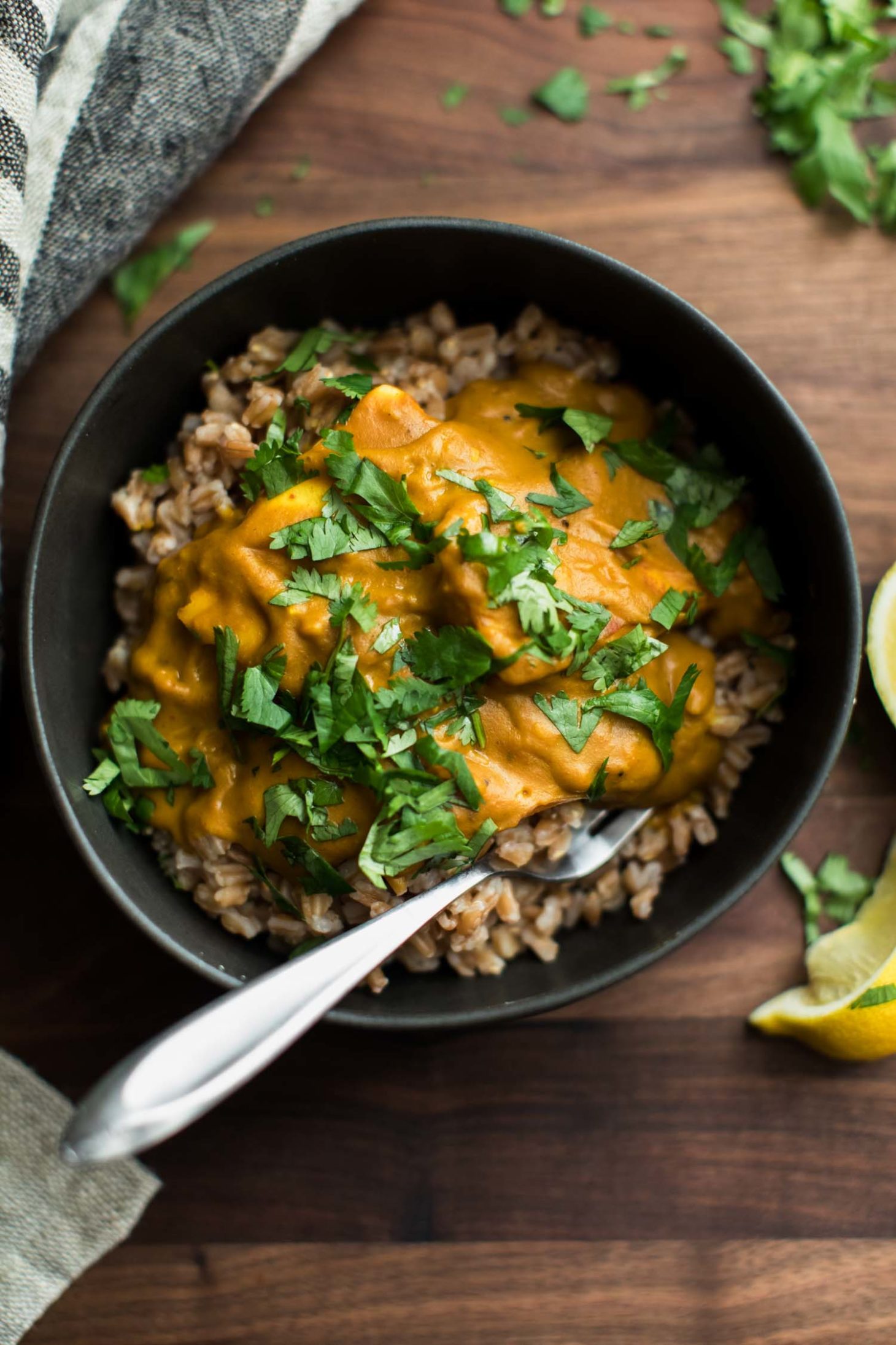 Pumpkin Paneer Curry | Naturally Ella