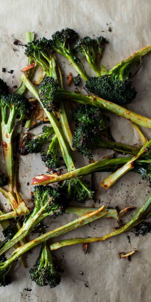 Chile Roasted Broccoli | Cooking Component | Naturally Ella