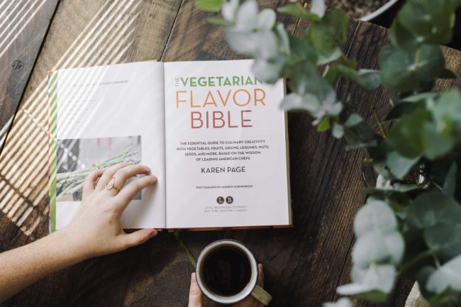 The Vegetarian Flavor Bible: The Essential Guide to Culinary Creativity with Vegetables, Fruits, Grains, Legumes, Nuts, Seeds, and More, Based on the Wisdom of Leading American Chefs by Karen Page