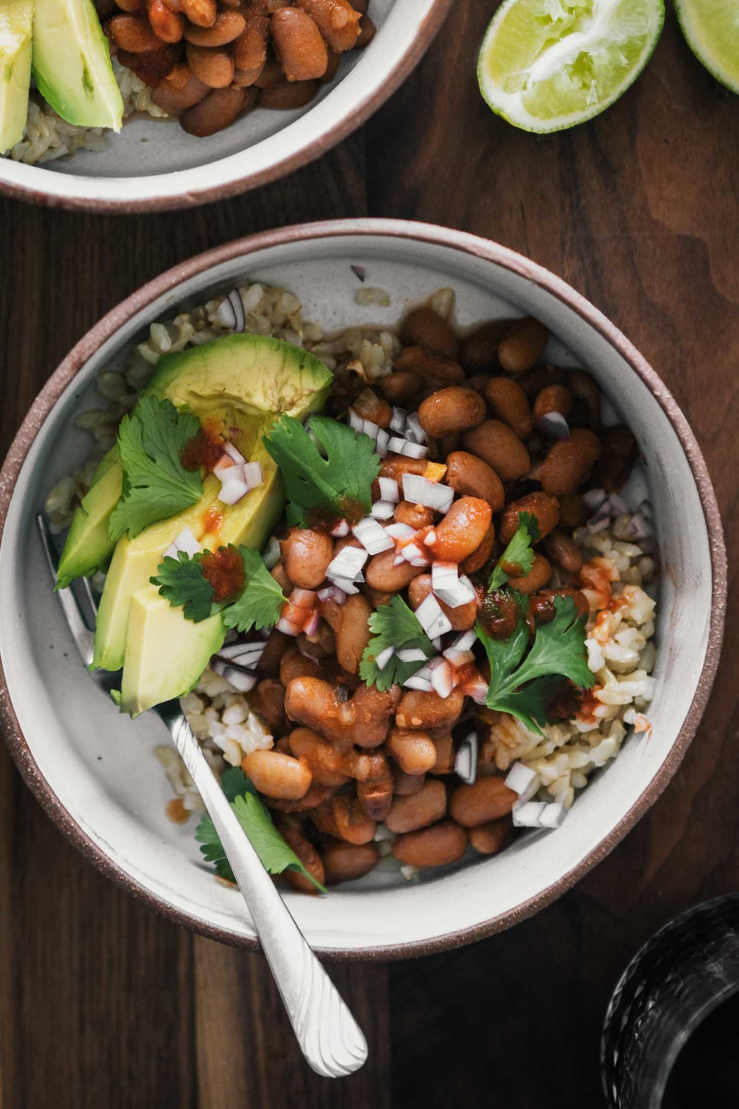 Spiced Pinto Bean Bowls with Avocado | Naturally Ella