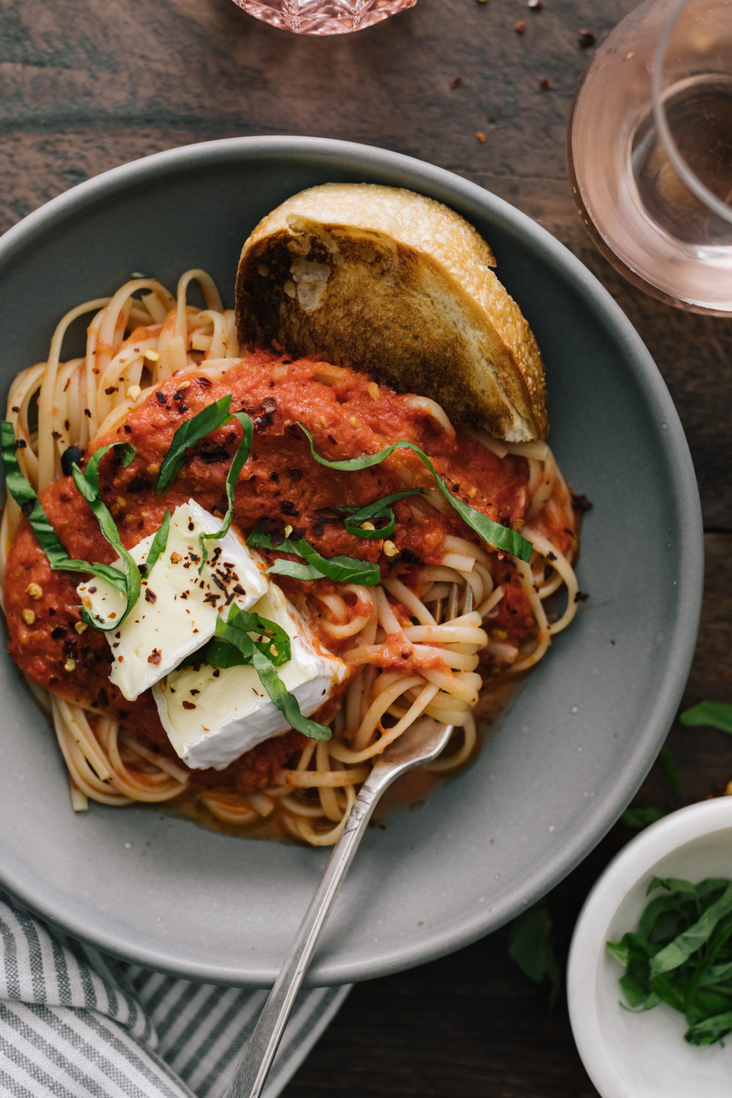 Roasted Butter Tomato Sauce Pasta