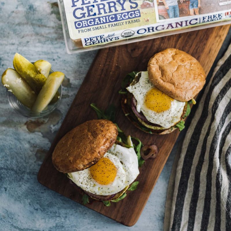 Fried Egg Burger • The Heirloom Pantry