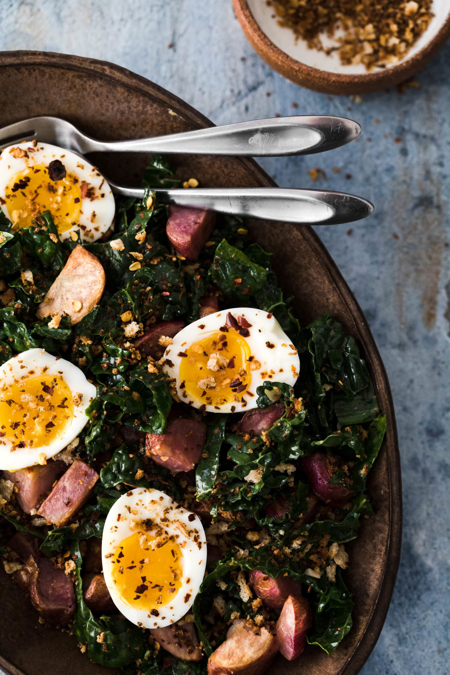 Kale Breakfast Salad