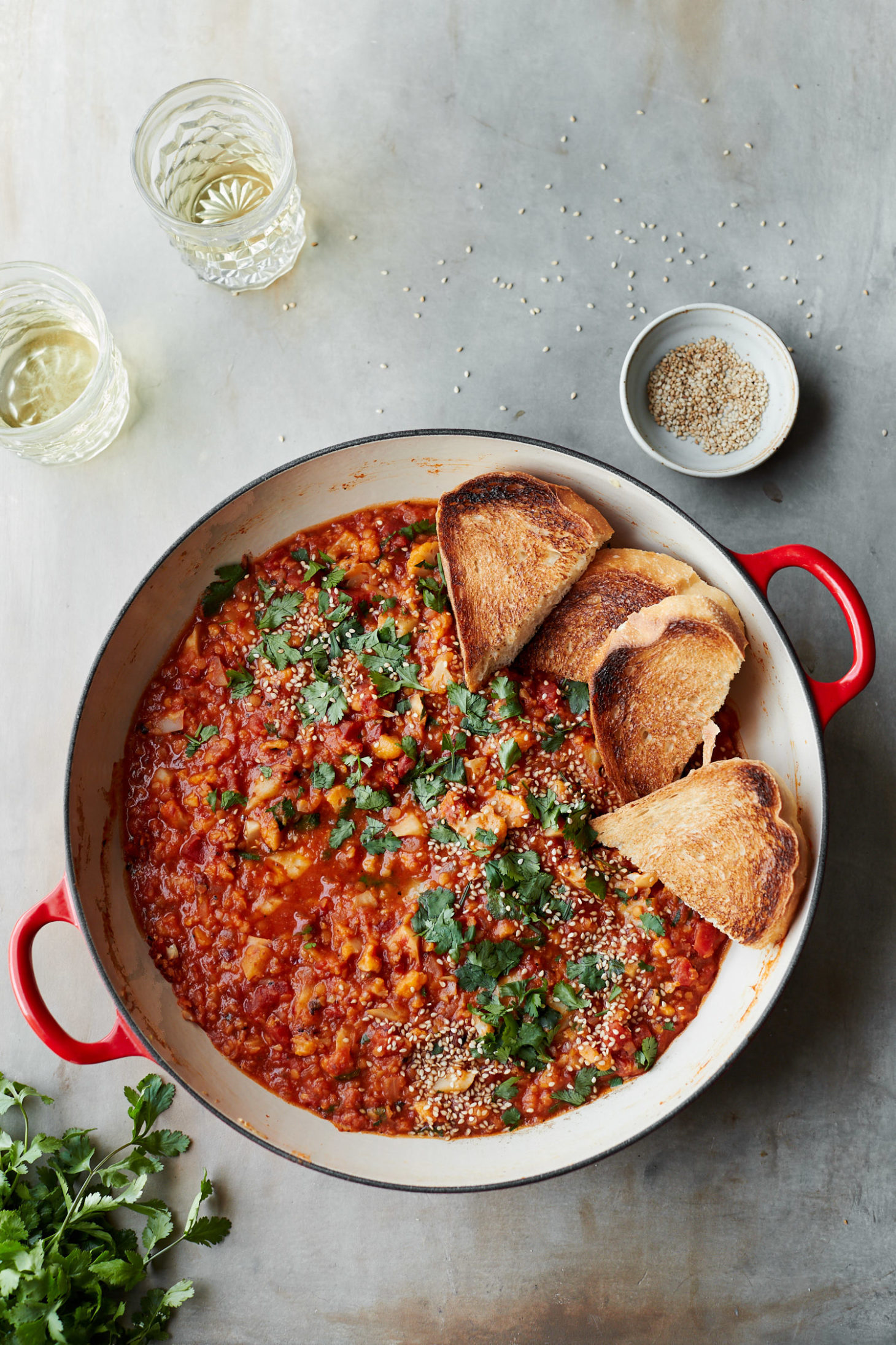 Polenta with Red Wine Beef Stew | Authentic Italian Recipe