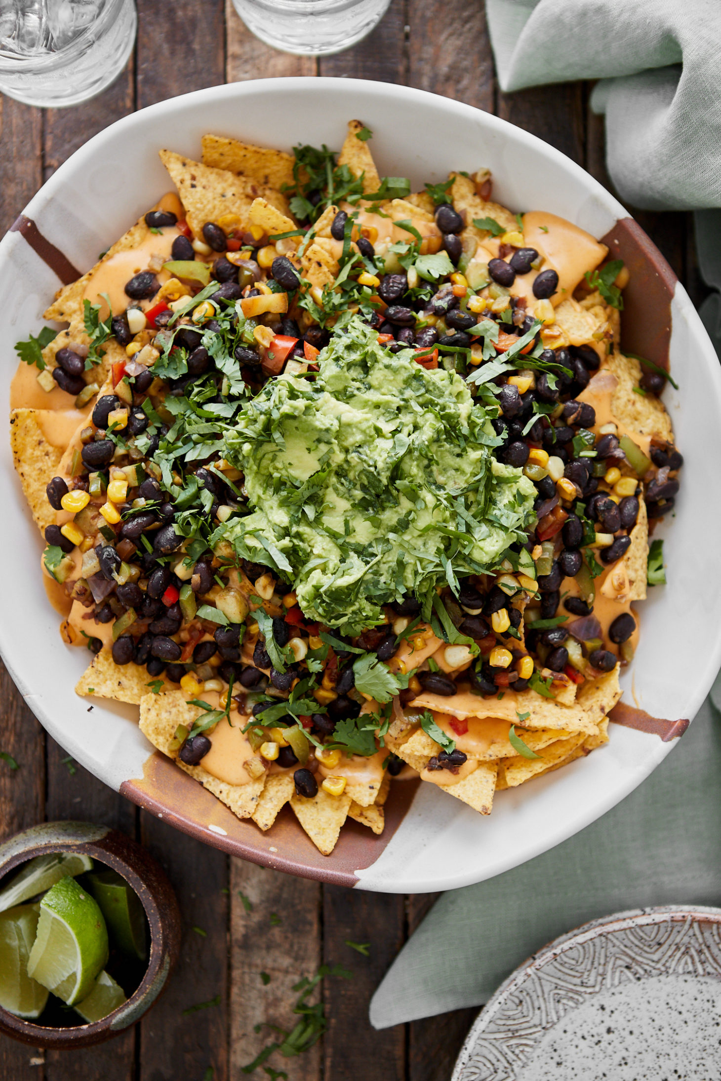 bean nachos