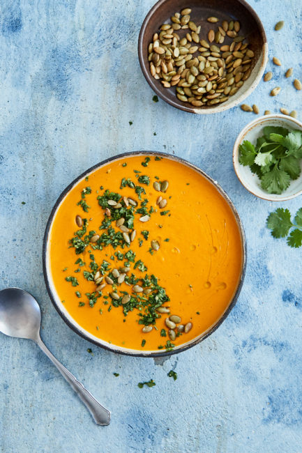 Coconut Curry Carrot Soup | Naturally Ella