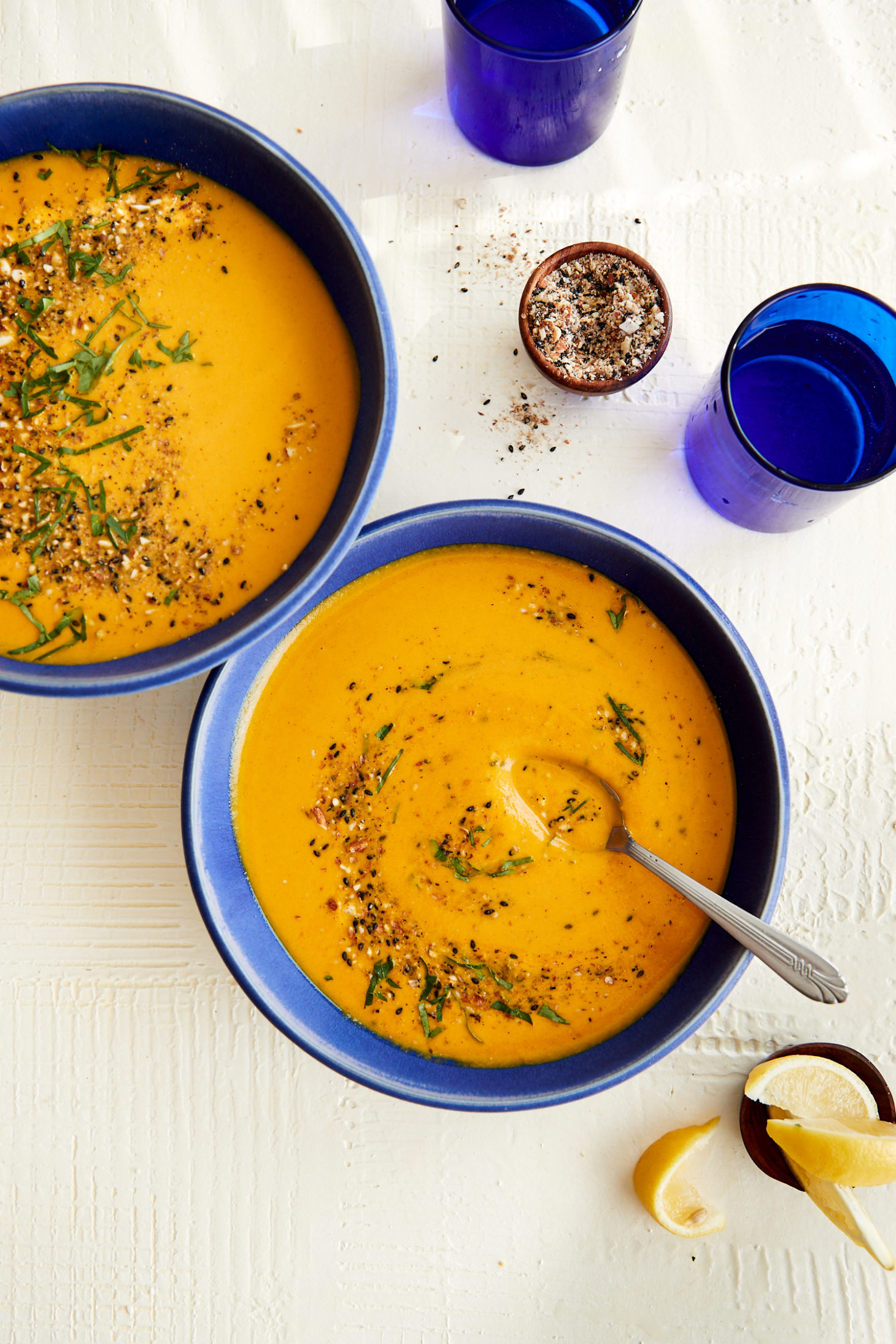 Easy Creamy Carrot Soup Recipe {The Nana Project}