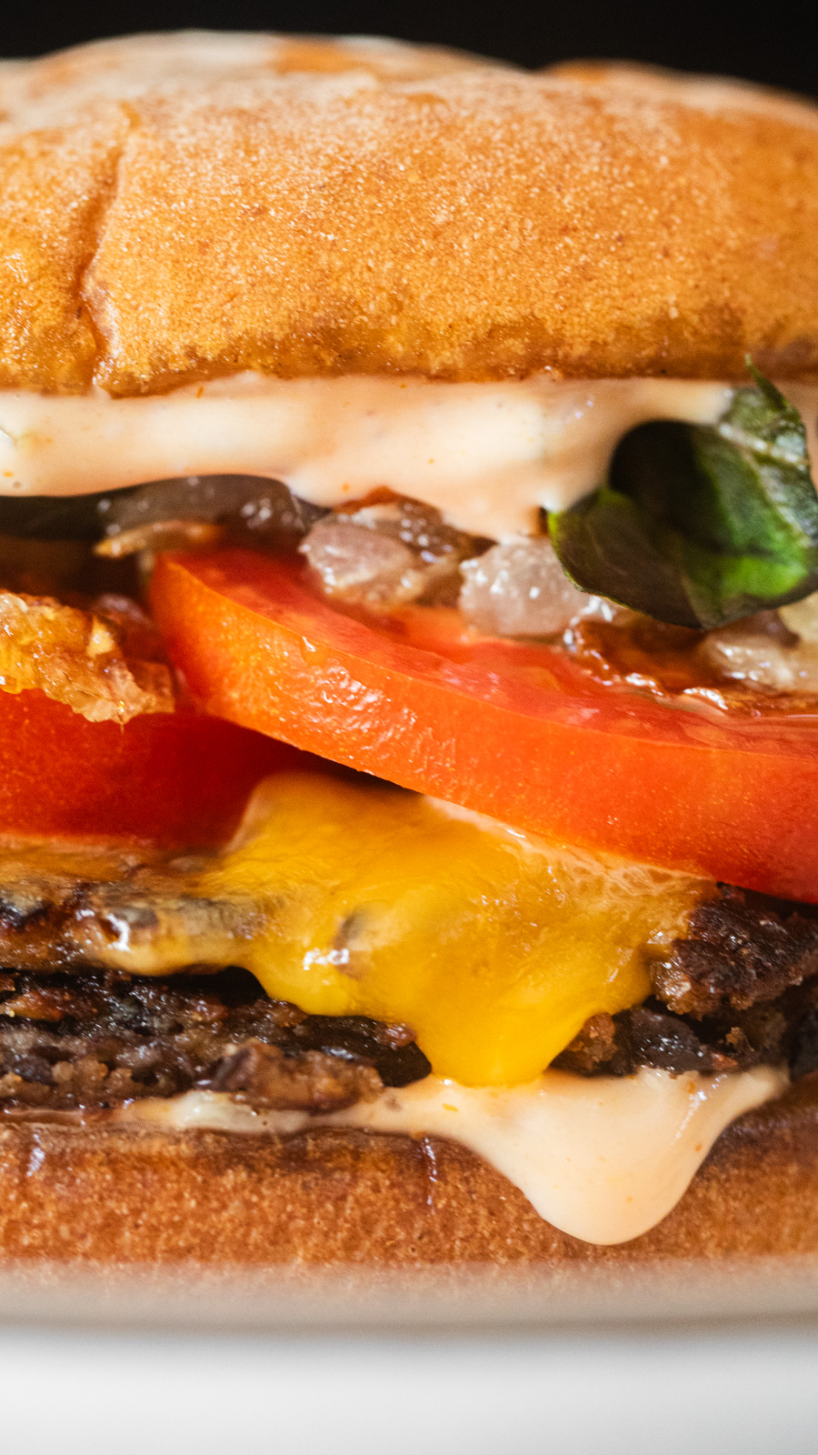 Black Bean Smash Burger, In-N-Out Style